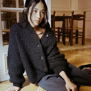 OZMA  Bell Hand Knit Cardigan